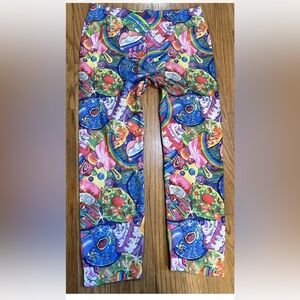 No Boundaries Candy Sweets Cake Leggings Size M 7-9 ( see description)